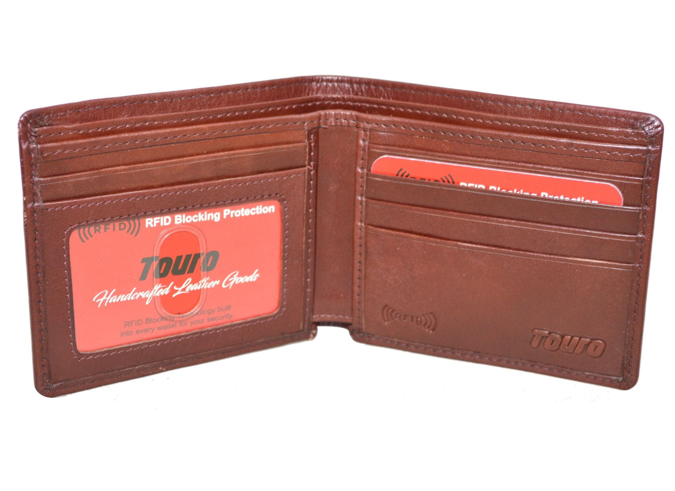 Turwork Wallet Touro Signature Leather Wallets Veg Tanned Card ID Wallet – Portland ...